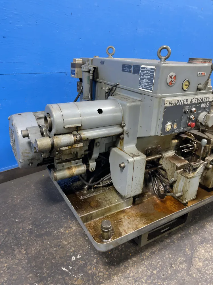 Warner & Swasey 20” Swing Turret Lathe - 5 / M-4660