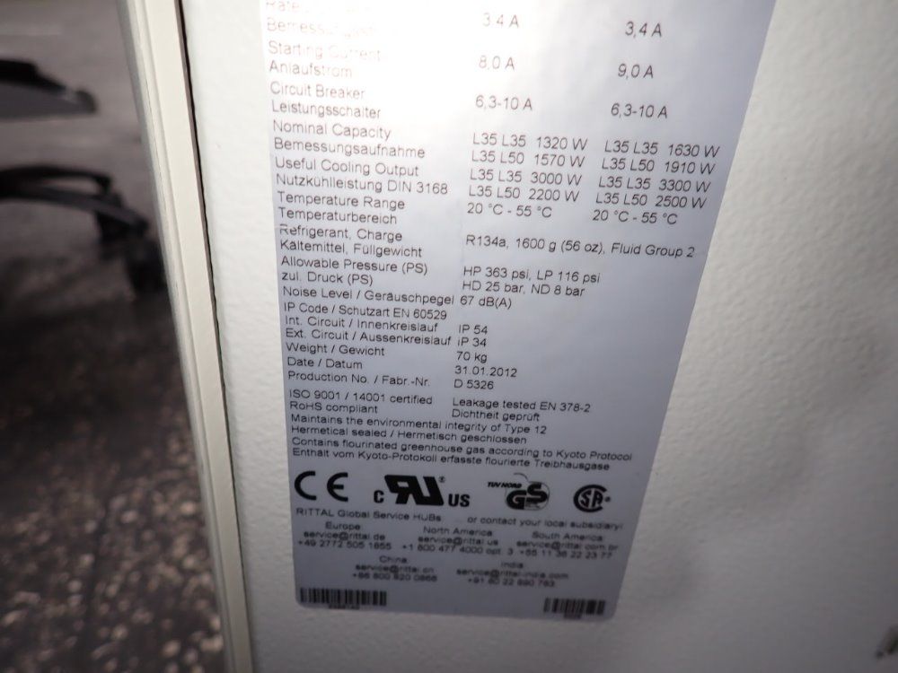 Rittal Enclosure Cooling Unit - Sk3386140