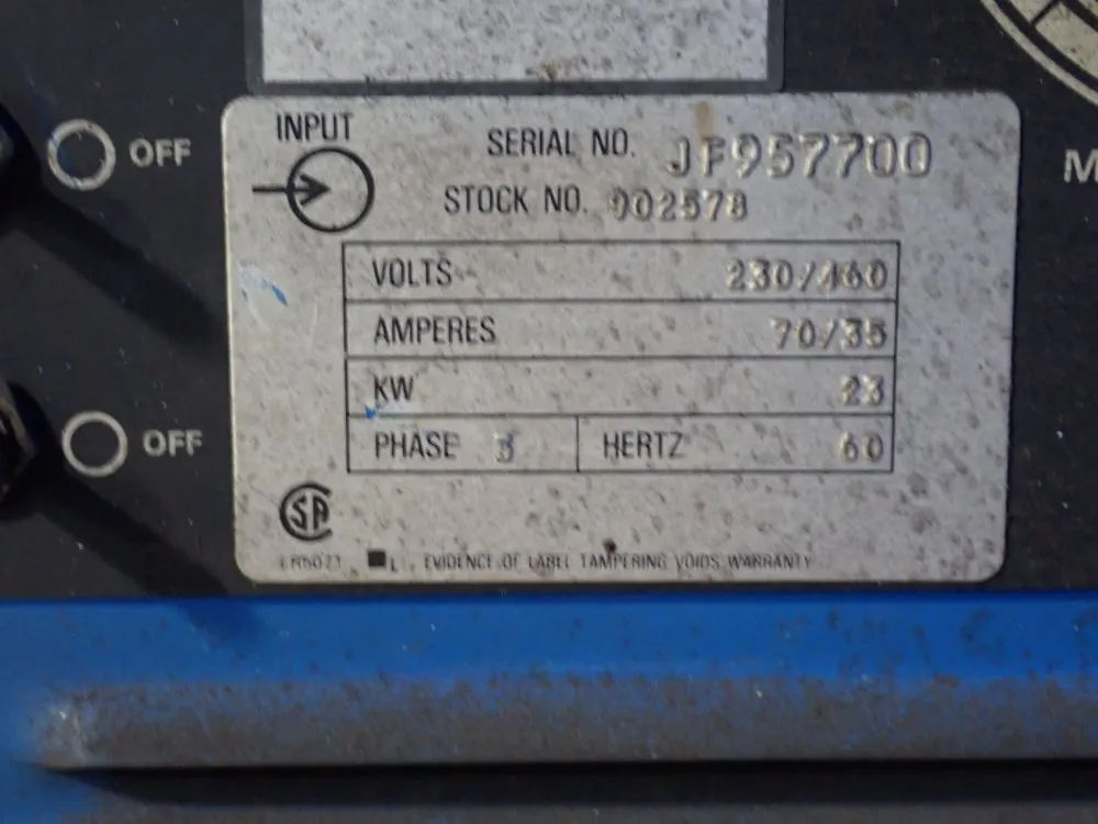 Miller 450 Amps Welder - Deltaweld 450