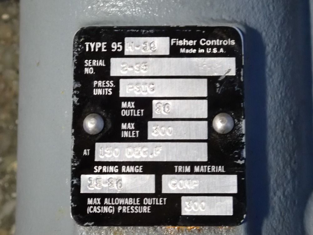 Fisher Regulator - 95h-19
