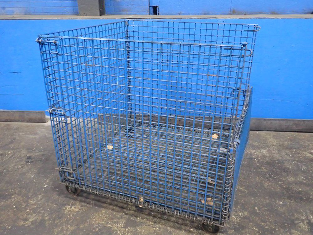 48" X 46" X 42" Collapsible Wire Basket