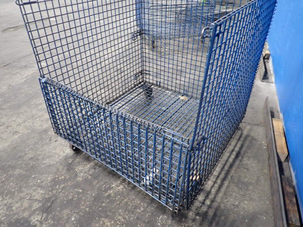 48" X 46" X 42" Collapsible Wire Basket