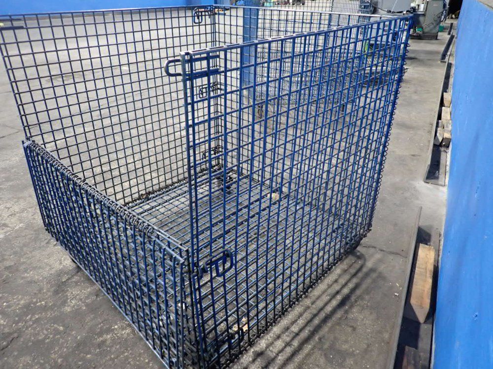 48" X 46" X 42" Collapsible Wire Basket