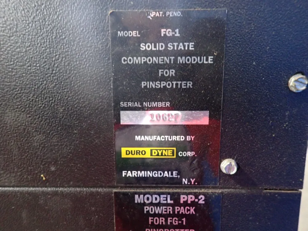 Duro Dyne Pinspotter - Fg-1