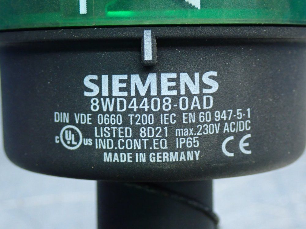 Siemens Indicator Stack Light - 8wd4408-0ad