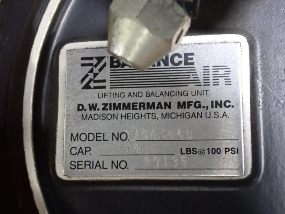 Z Balance Air 300 Lb Lifting And Balancing Unit - Ba030080