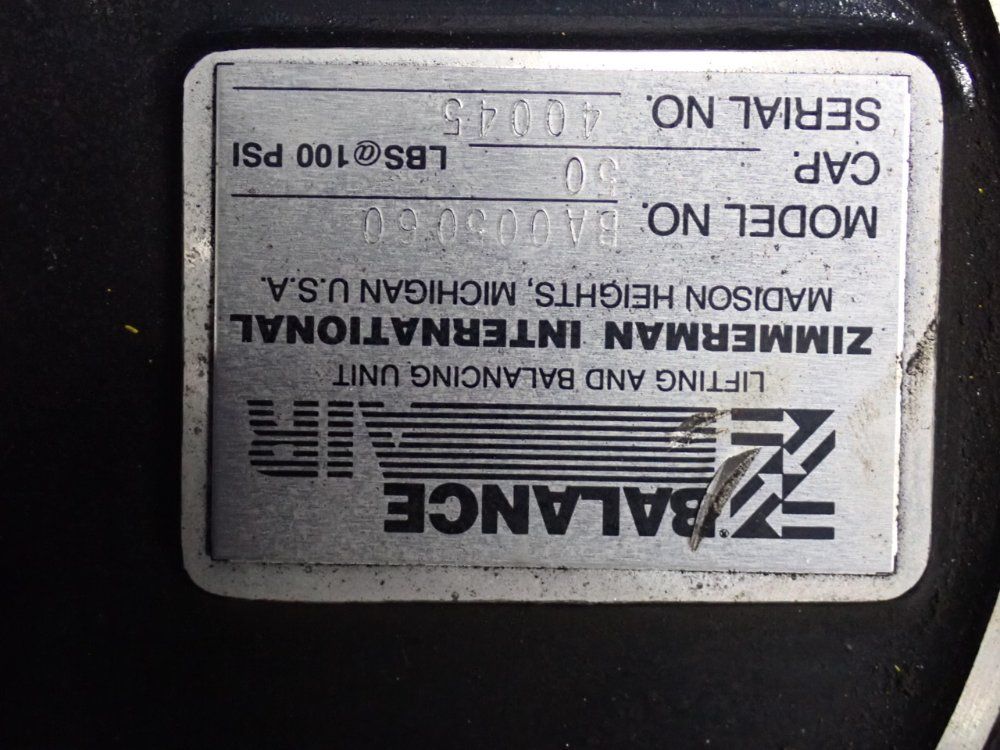 Z Balance Air 300 Lb Lifting And Balancing Unit - Ba030080