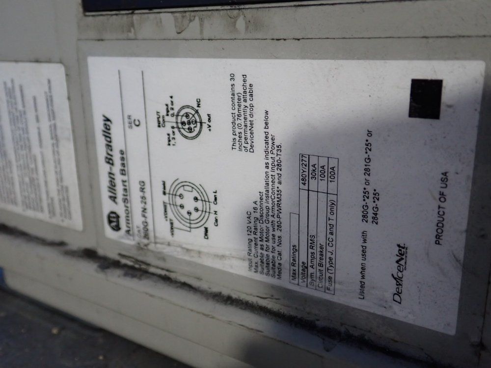 Allen-bradley Control Module - 284g-fvd4p0d-10-rrg-cbg-db1-emi