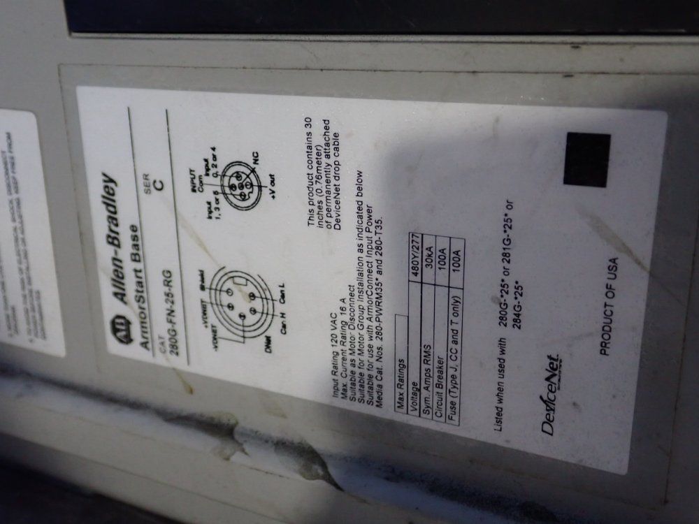 Allen-bradley Control Module - 284g-fvd4p0d-10-rrg-cbg-db1-emi