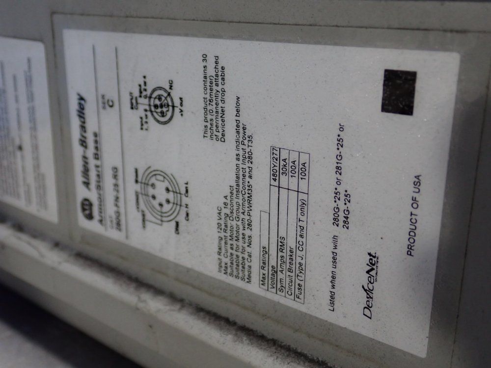 Allen-bradley Control Module Control Module - 284g-fvd4p0d-10-rrg-cbg-db1-emi