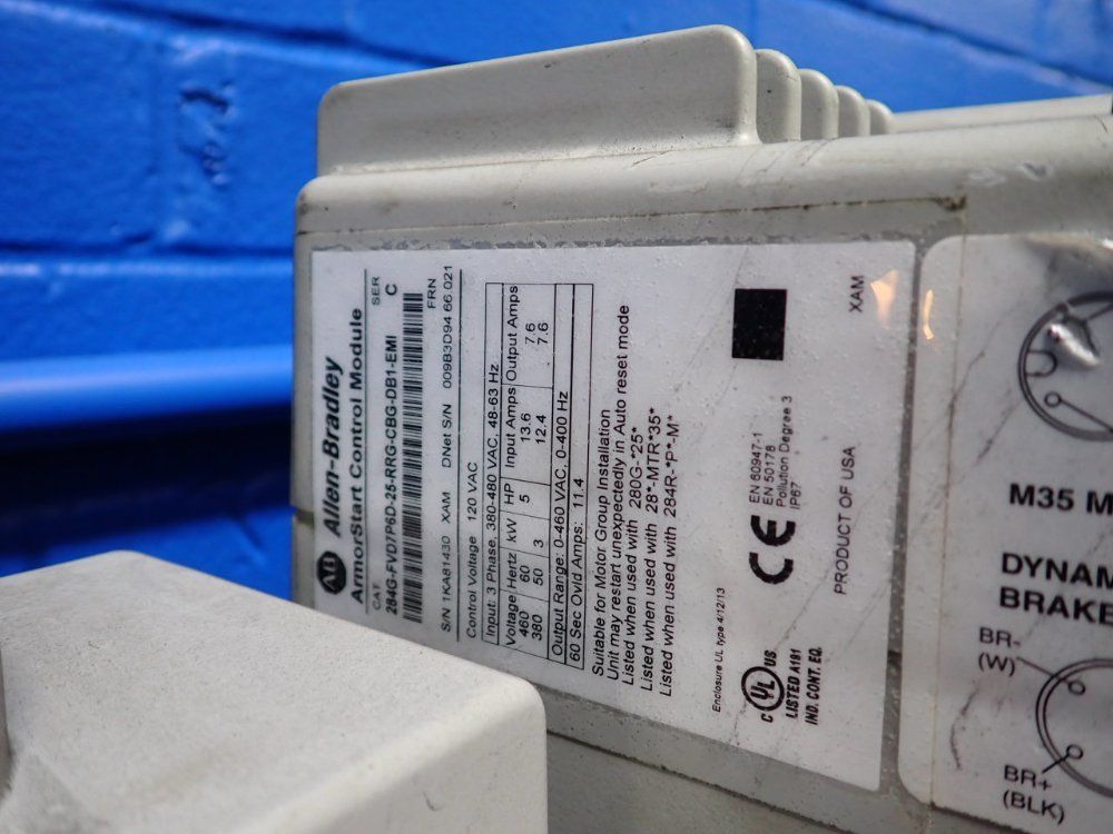 Allen-bradley Control Module - 284g-fvd4p0d-10-rrg-cbg-db1-emi