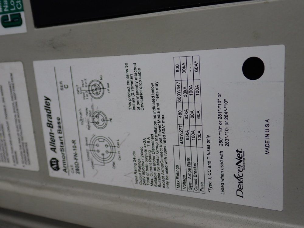 Allen-bradley Control Module - 280d-f12z-10c-grw-3-pi