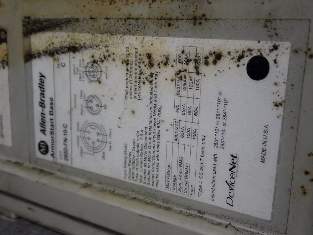 Allen-bradley Control Module - 280d-f12z-10c-grw-3-pi