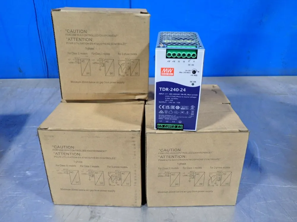Mean Well 240 W Industrial Power Supply - Tdr-240-24