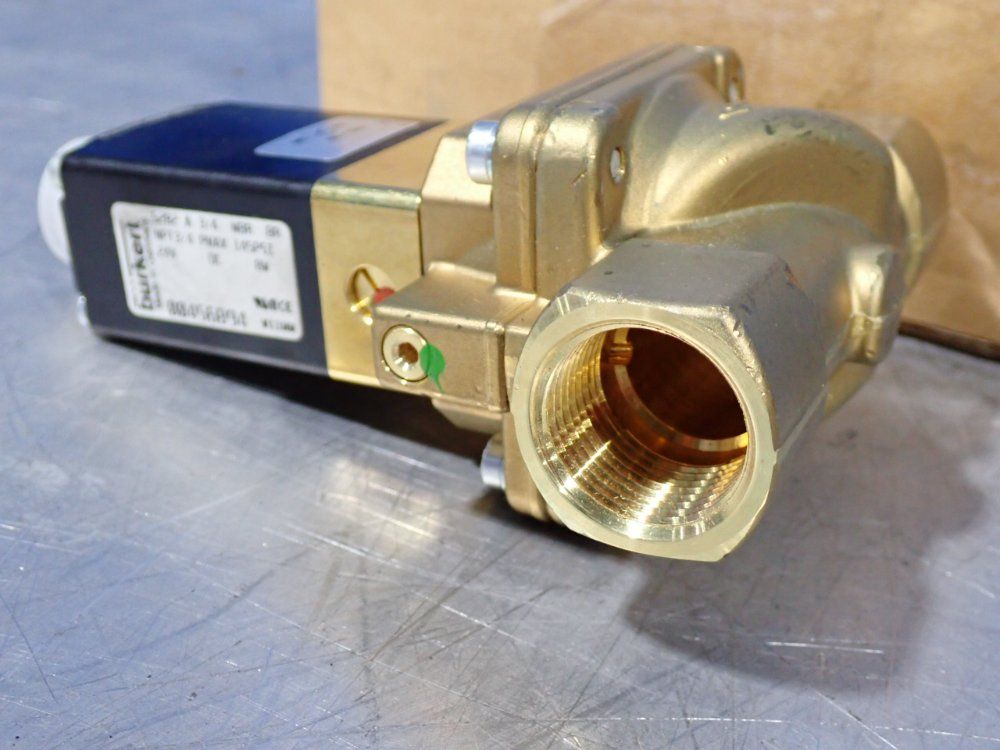 Burkert 145 Psi Solenoid Valve - 5582 A 3/4 Nbr Br 00456894
