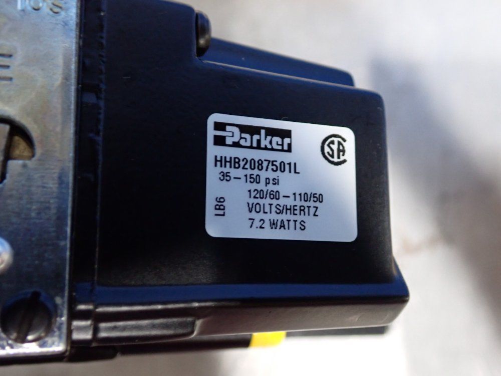 Parker 150 Psi Pneumatic Control Valve - Hhb208750il