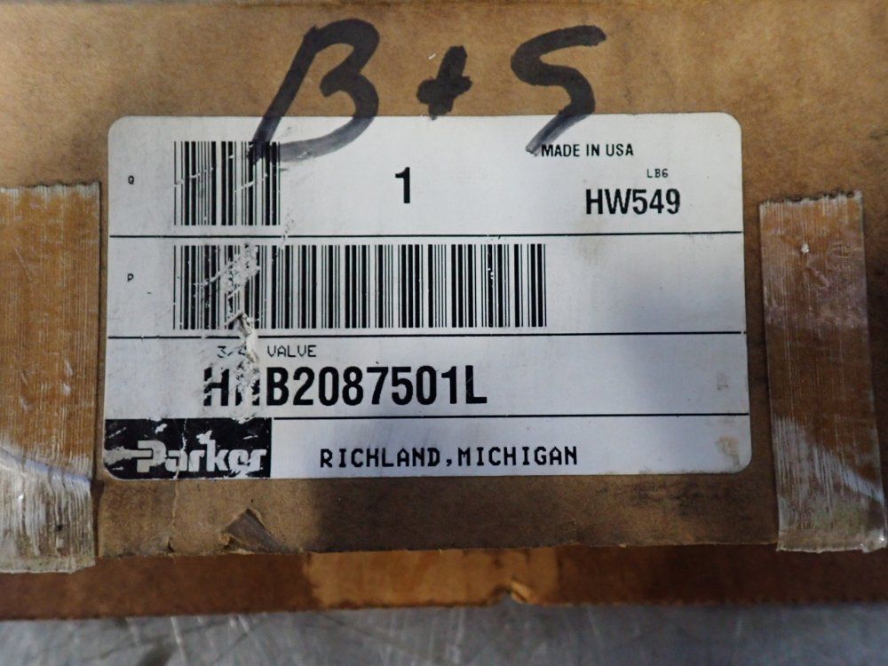 Parker 150 Psi Pneumatic Control Valve - Hhb208750il