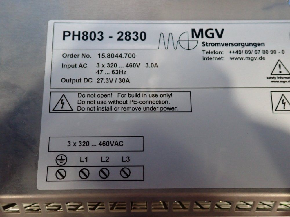 Mgv 720 W Industrial Power Supply Units - Ph803-2830