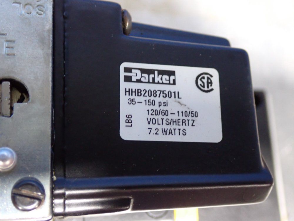 Parker 150 Psi Pneumatic Control Valve - Hhb208750il