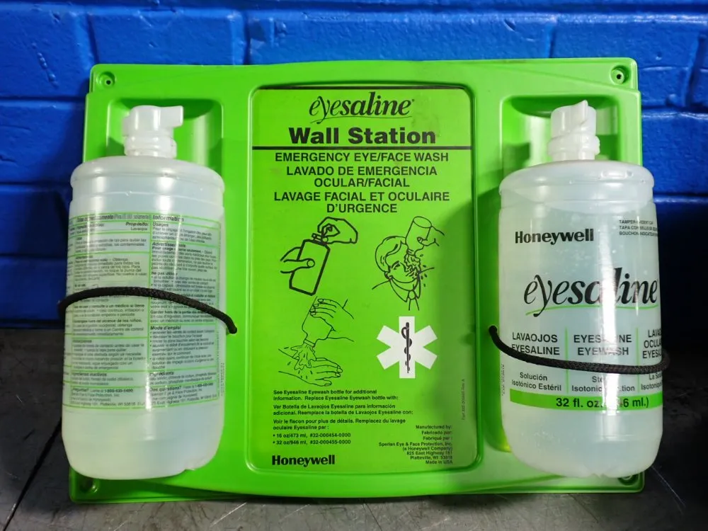 Eyesaline Hanging Eyewash Station