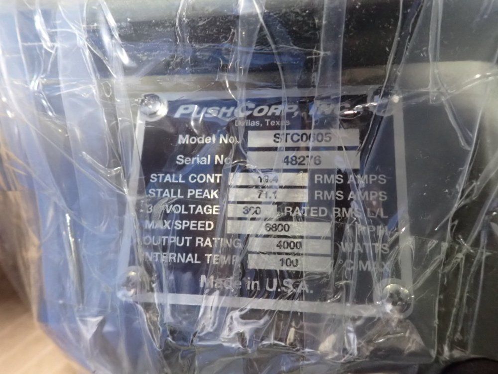 Pushcorp, Inc. Robot Servo Spindle - Stc0605