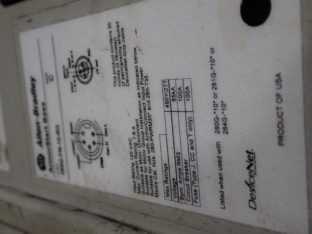 Allen-bradley Control Module - 284g-fvd7p6d-25-rrg-cbg-dbi-emi
