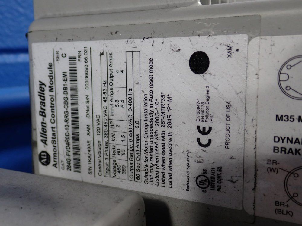 Allen-bradley Control Module - 284g-fvd7p6d-25-rrg-cbg-dbi-emi