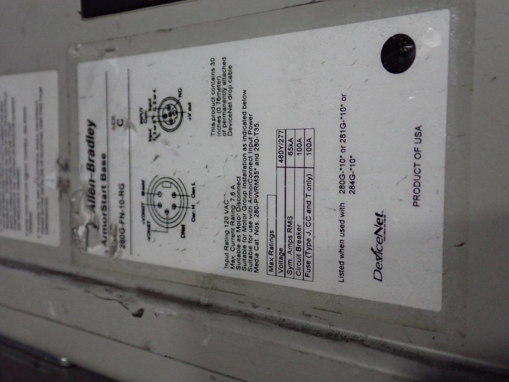 Allen-bradley Control Module - 284g-fvd7p6d-25-rrg-cbg-dbi-emi