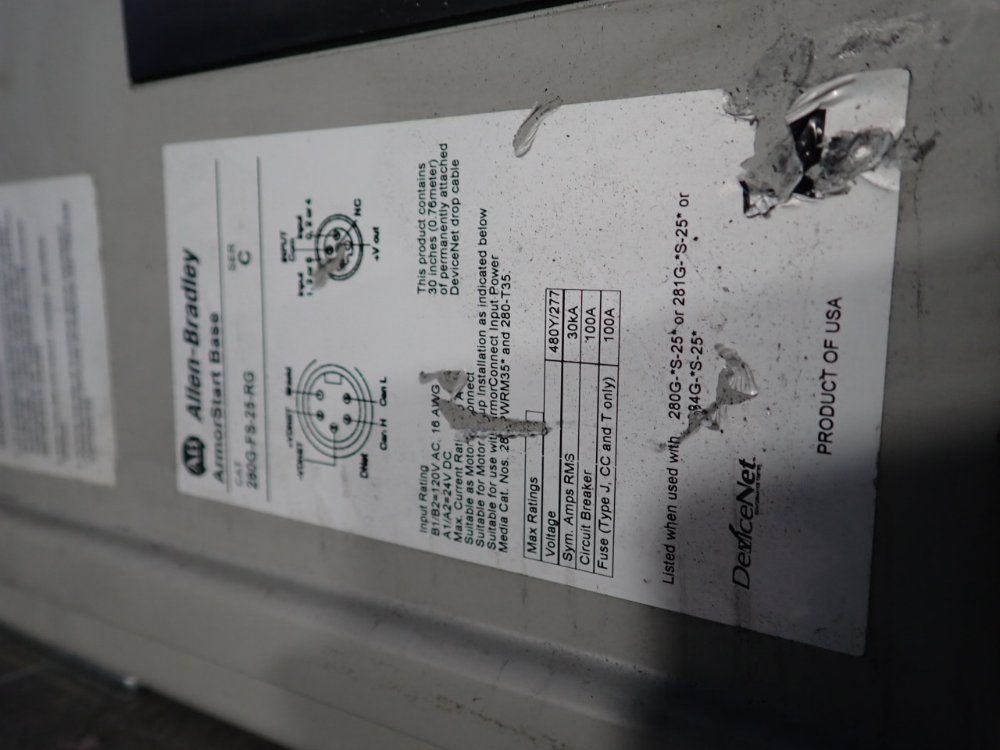 Allen-bradley Control Module - 284g-fvd7p6d-25-rrg-cbg-dbi-emi