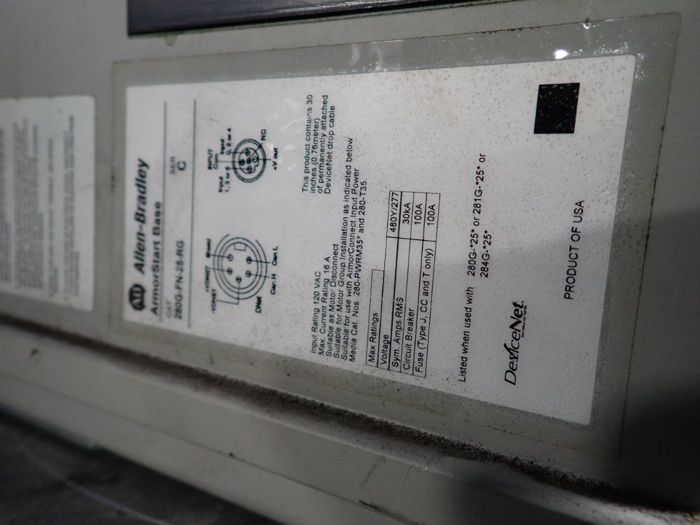 Allen-bradley Control Module - 284g-fvd7p6d-25-rrg-cbg-dbi-emi