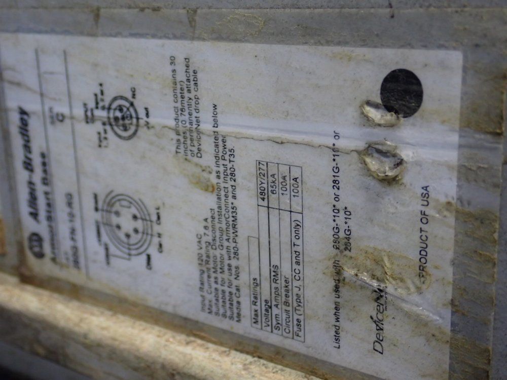 Allen-bradley Control Module - 284g-fvd7p6d-25-rrg-cbg-dbi-emi