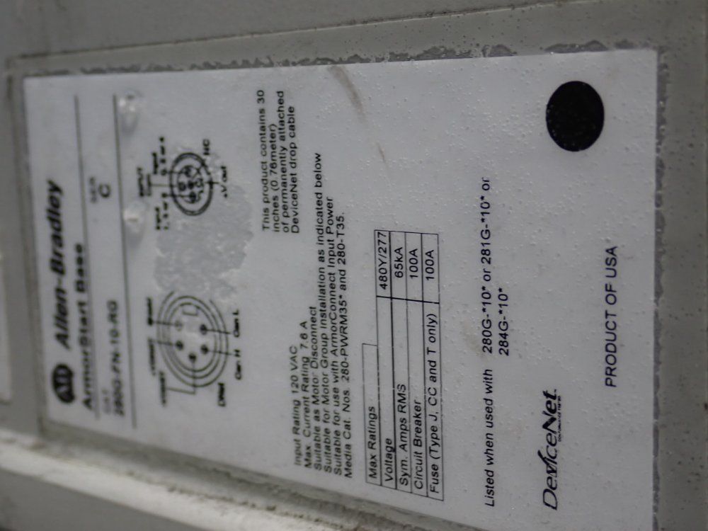 Allen-bradley Control Module - 284g-fvd7p6d-25-rrg-cbg-dbi-emi