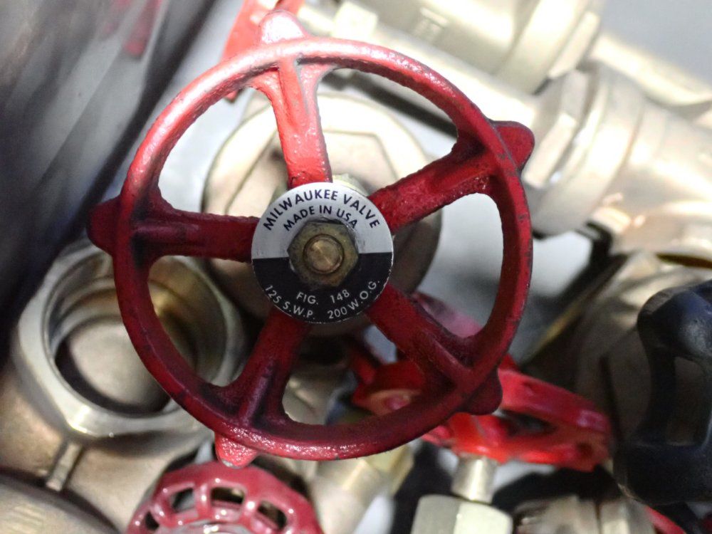 Milwaukee Valve, Nibco, Hammond, Crane Misc. Gate Valves