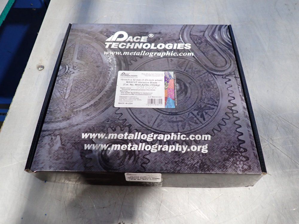 Pace Technologies 10" X 32mm Maxcut Abrasive Blade - Max-a250