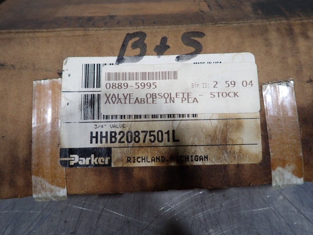 Parker 150 Psi Solenoid Valve - Hhb2087501l