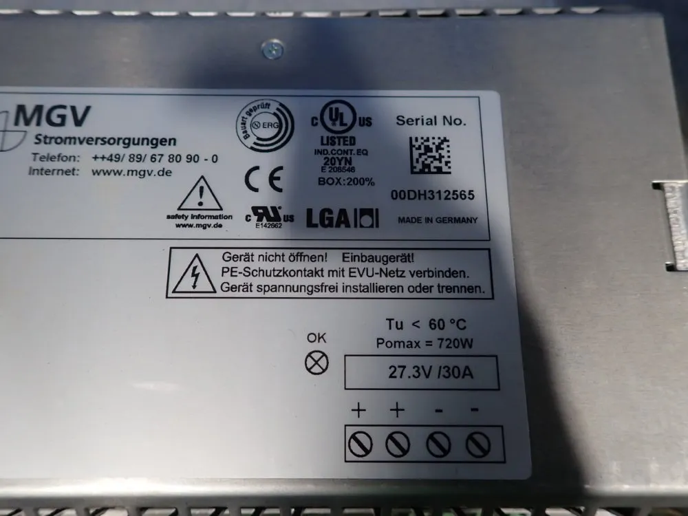 Mgv Power Supply - Ph803-2830
