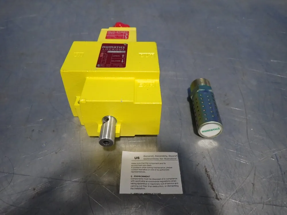 Numatics 150 Psig Lockout Valve - V152n12ay