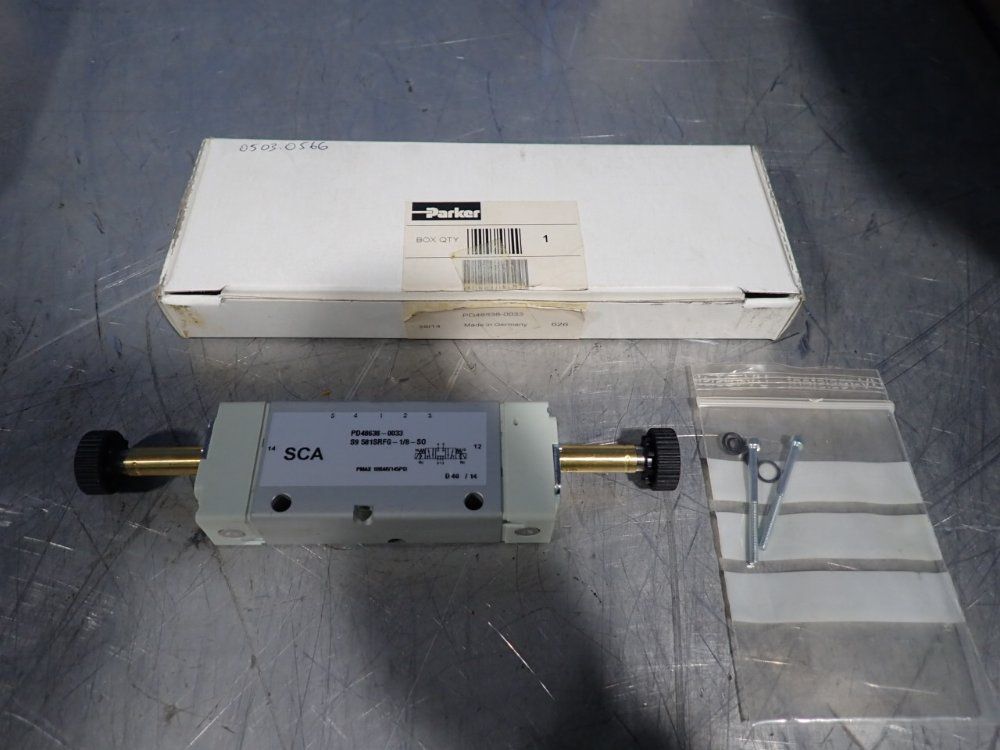 Parker 145 Psi Pneumatic Solenoid Valve - Pd48638-0033