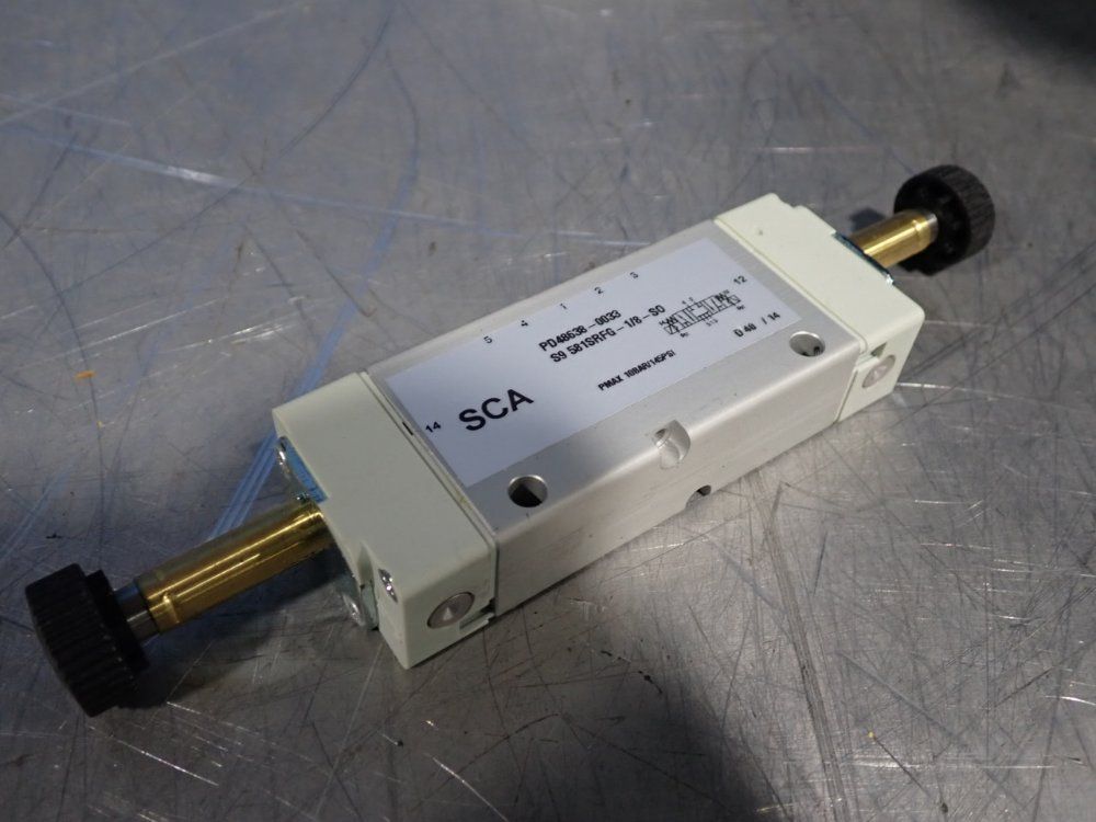 Parker 145 Psi Pneumatic Solenoid Valve - Pd48638-0033