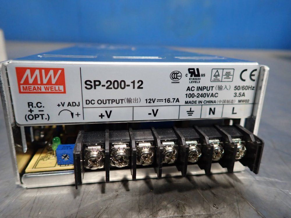Mean Well Ac-dc Power Supply - Sp-200-12