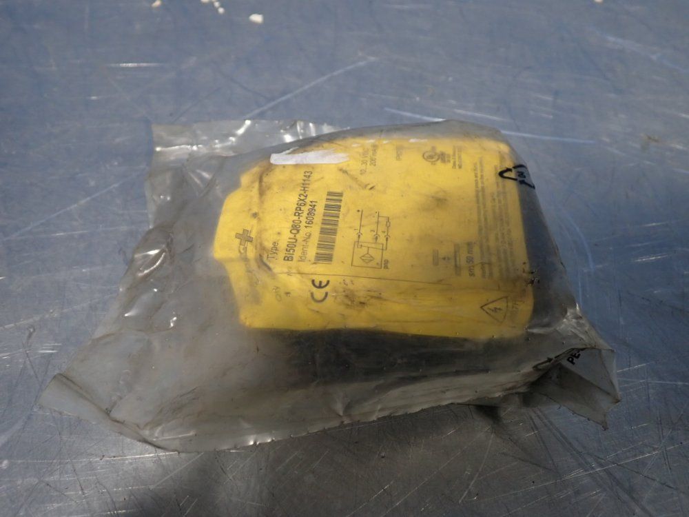 Turck Inductive Proximity Sensor - Bi50u-q80-rp6x2-h1143