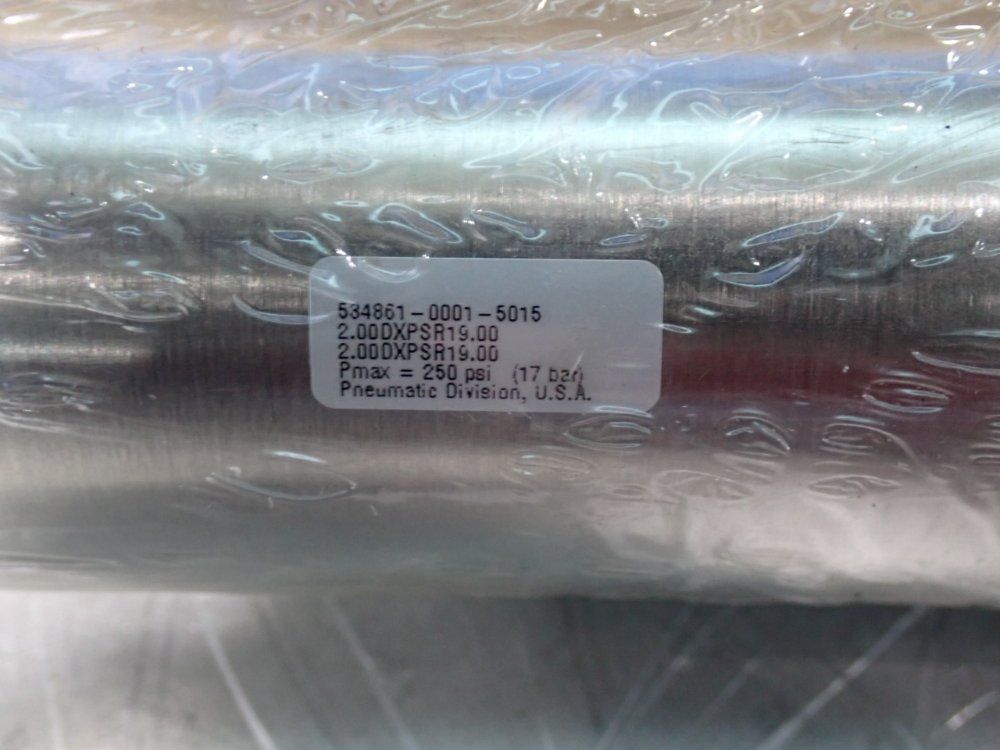 Parker 250 Psi Pneumatic Cylinder - 534861-0001-5015