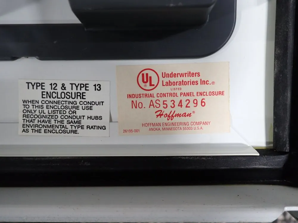 Hoffman 11.5" X 7.5" X 38.5" Industrial Safety Enclosure