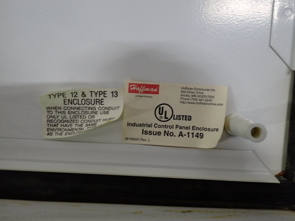 Hoffman 11.5" X 7.5" X 38.5" Industrial Safety Enclosure