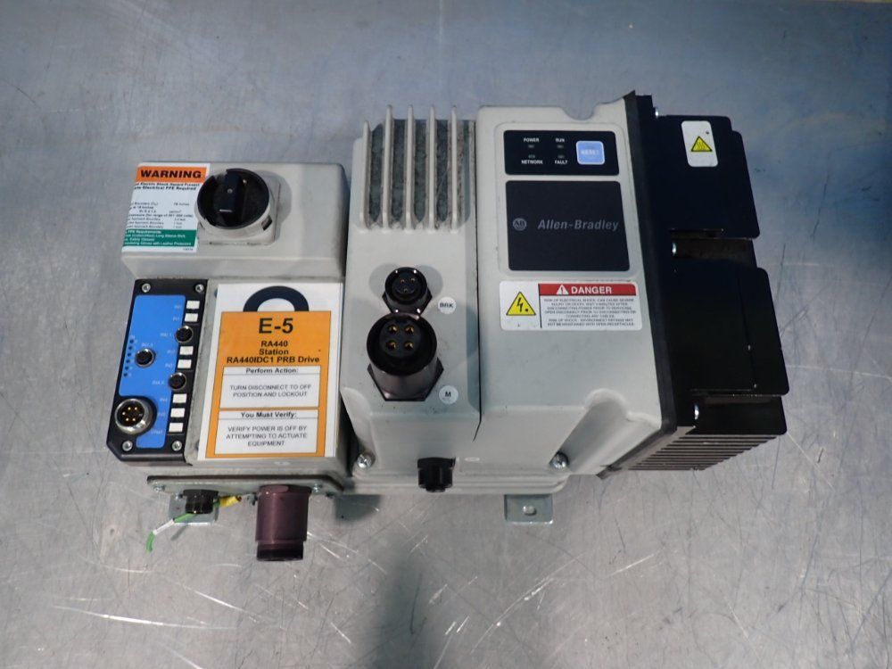 Allen-bradley 5 Hp Armorstart Distributed Motor Controller - 284g-fvd7p6d-25-rrg-cbg-db1-emi