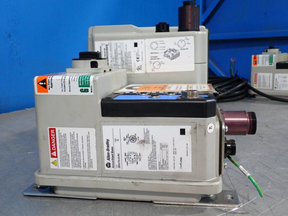 Allen-bradley 5 Hp Armorstart Distributed Motor Controller - 284g-fvd7p6d-25-rrg-cbg-db1-emi