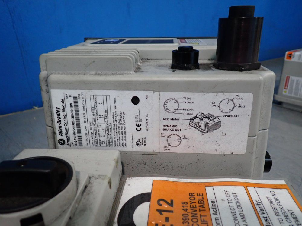 Allen-bradley 2 Hp Armorstart Distributed Motor Controller - 284g-fvd4p0d-10-rrg-cbg-db1-emi