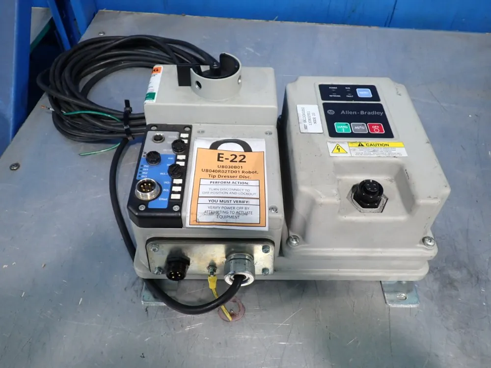 Allen-bradley 3 Hp Armorstart Distributed Motor Controller - 280d-f12z-10c-grw-3-p1