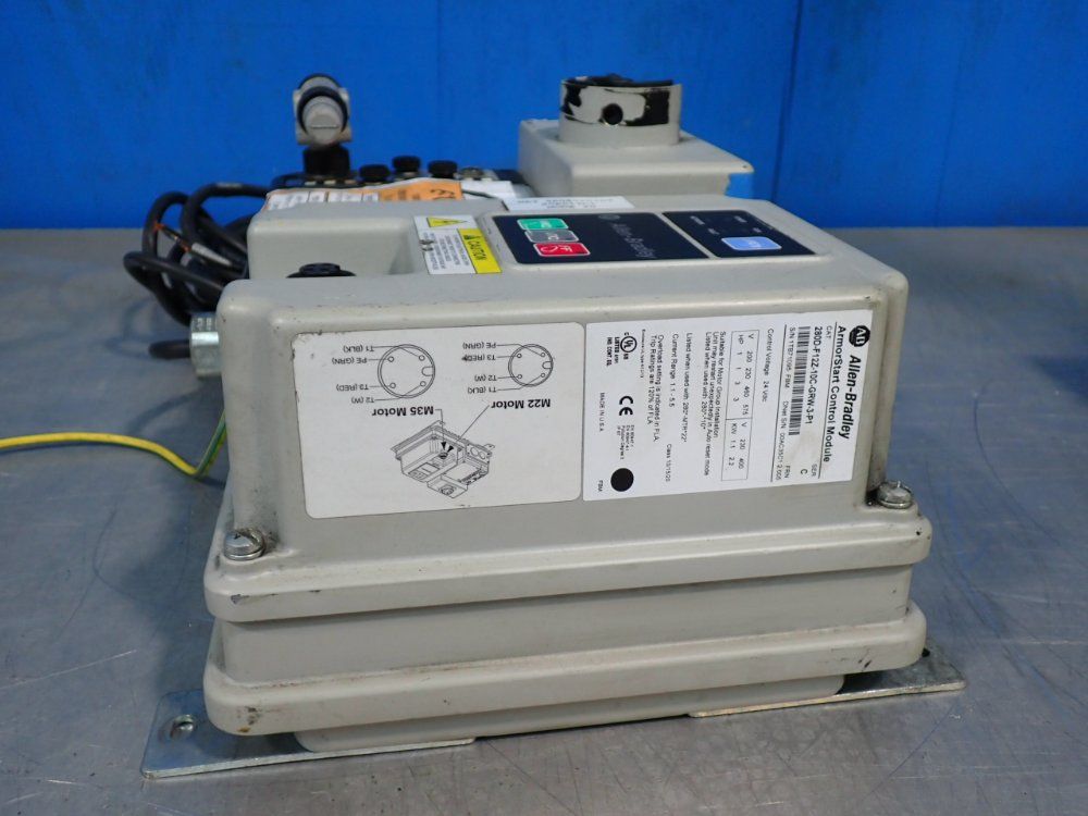 Allen-bradley 3 Hp Armorstart Distributed Motor Controller - 280d-f12z-10c-grw-3-p1