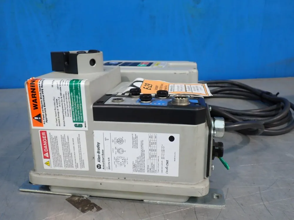 Allen-bradley 3 Hp Armorstart Distributed Motor Controller - 280d-f12z-10c-grw-3-p1